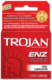 "Trojan Enz Non-Lubricated Condoms - 3 Pack TJ92050"