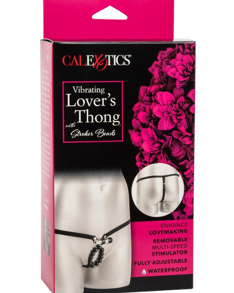 Vibrating Thong W/beads