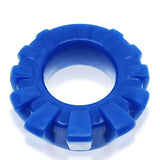 Cock-Lug Lugged Cockring - Marine Blue