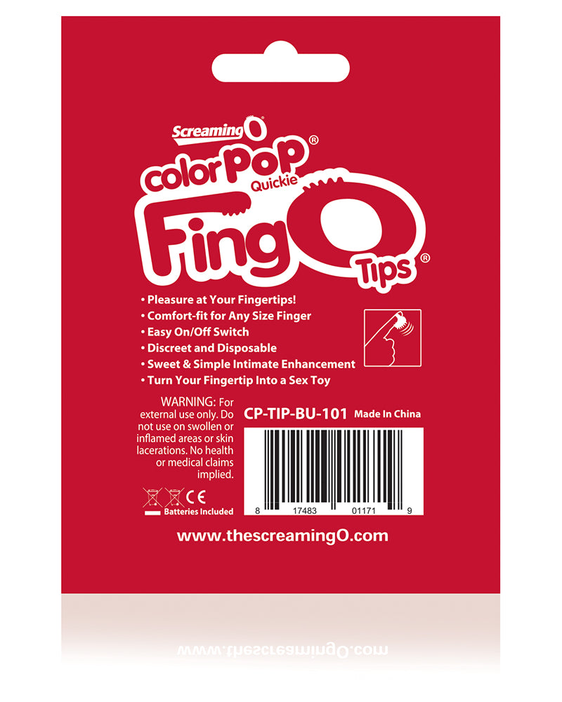Colorpop Quickie Fingo Tips - Each - Blue