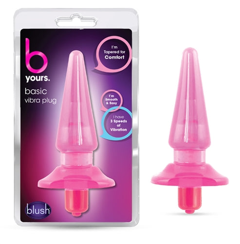 Sassy Vibra Plug - Pink