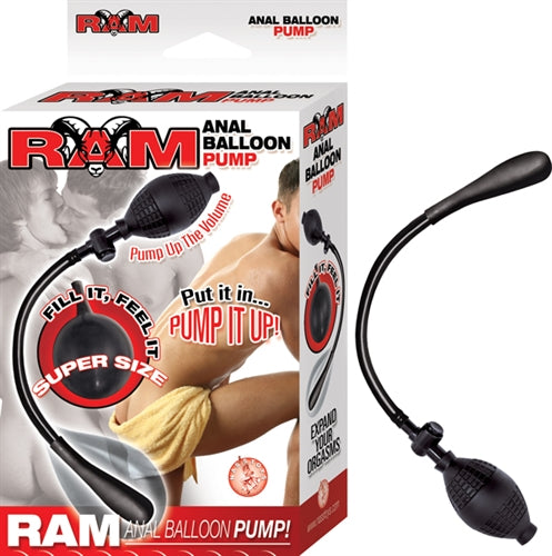 "Ram Anal Balloon Pump - Black NW2454-2"