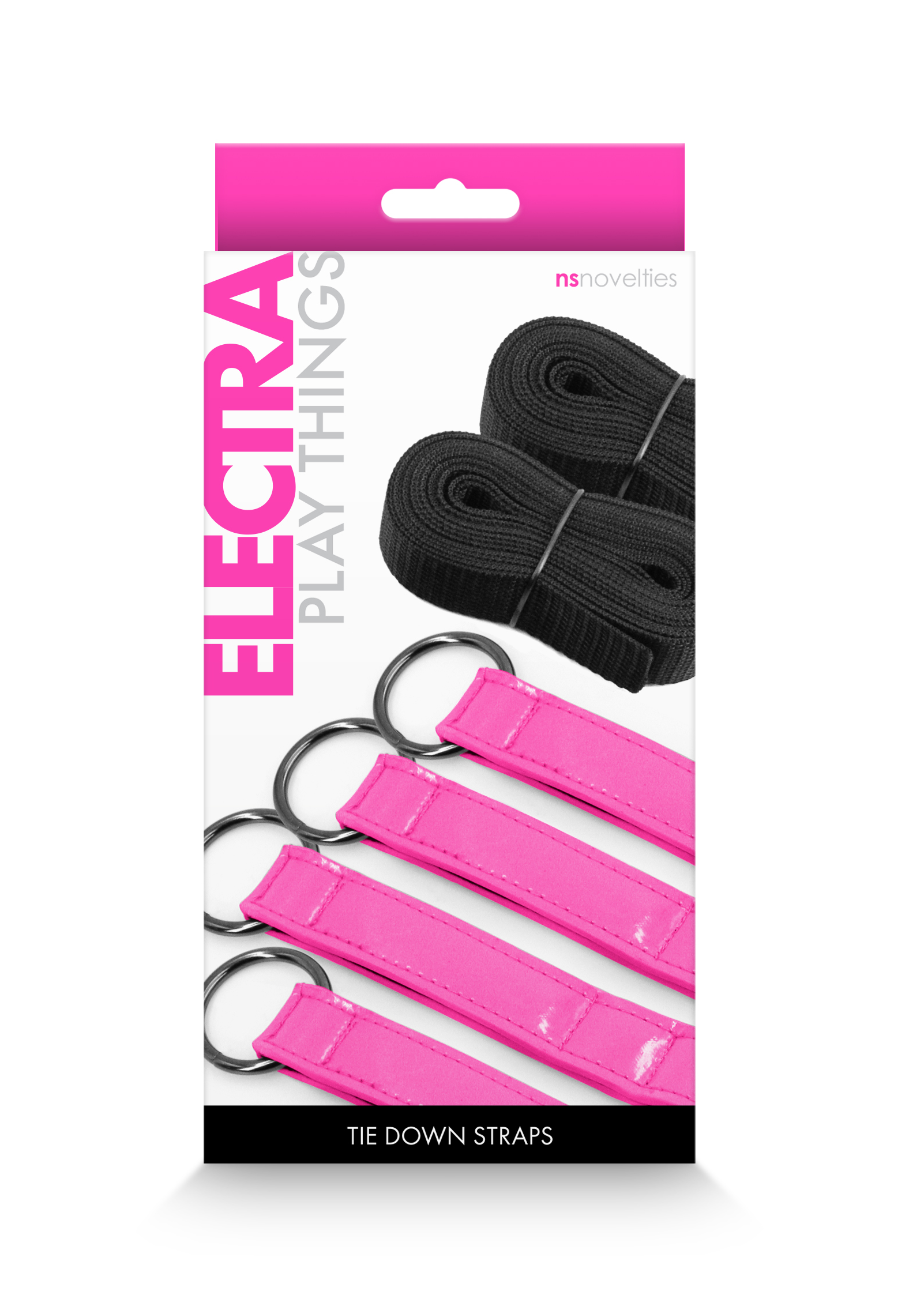 "Electra Play Things - Tie Down Straps - Pink NSN-1310-74"