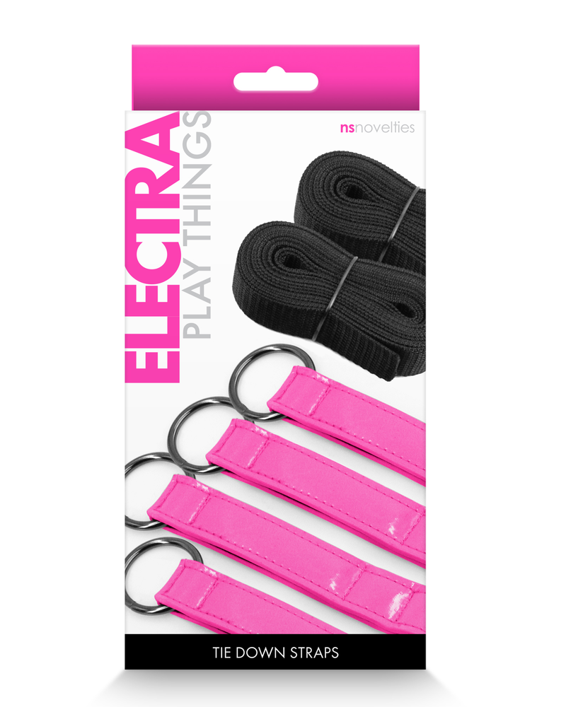 "Electra Play Things - Tie Down Straps - Pink NSN-1310-74"