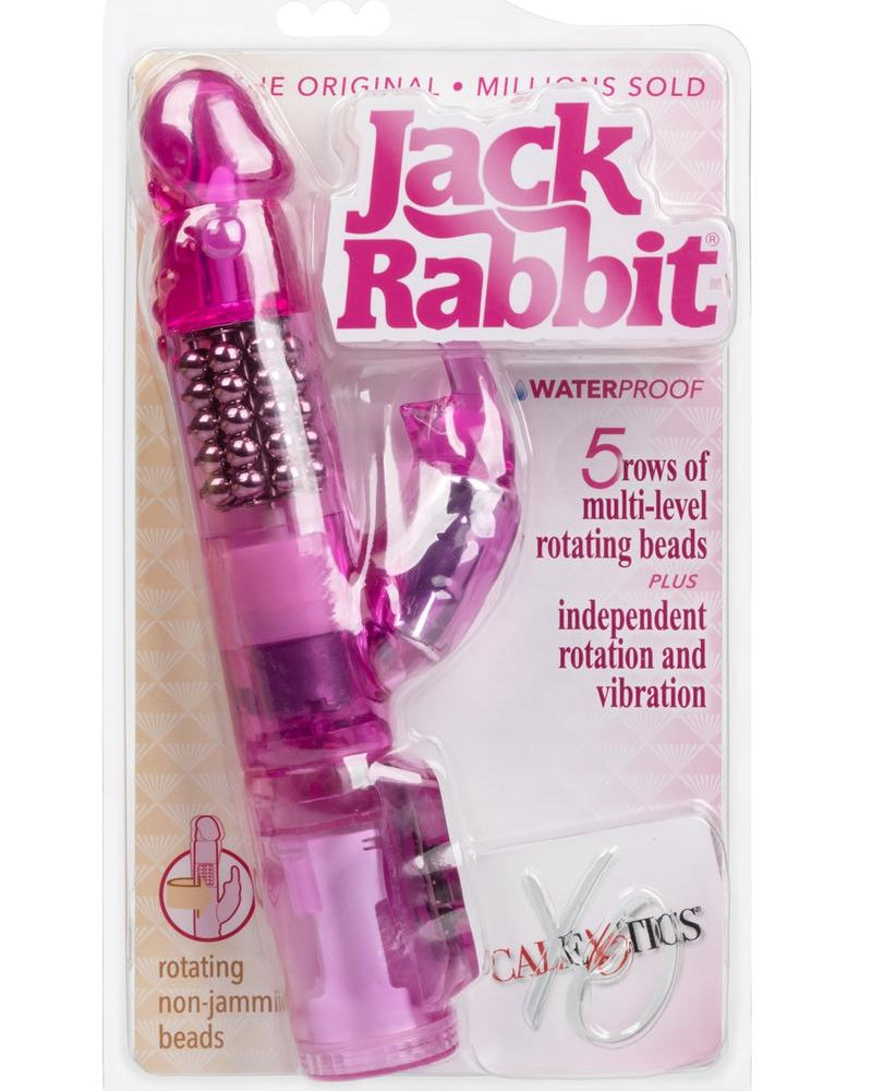 Jack Rabbit impermeable de color rosa