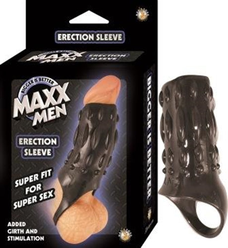 "Maxx Men Erection Sleeve - Black NW2617-2"