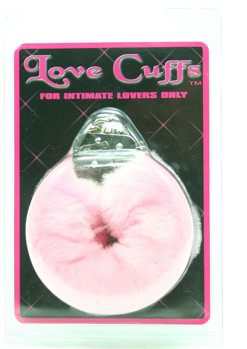 Plush Love Cuffs Pink