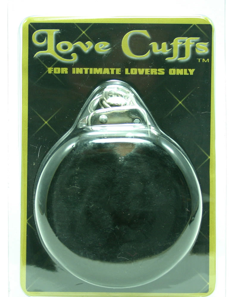 Esposas de peluche Love Cuffs negras
