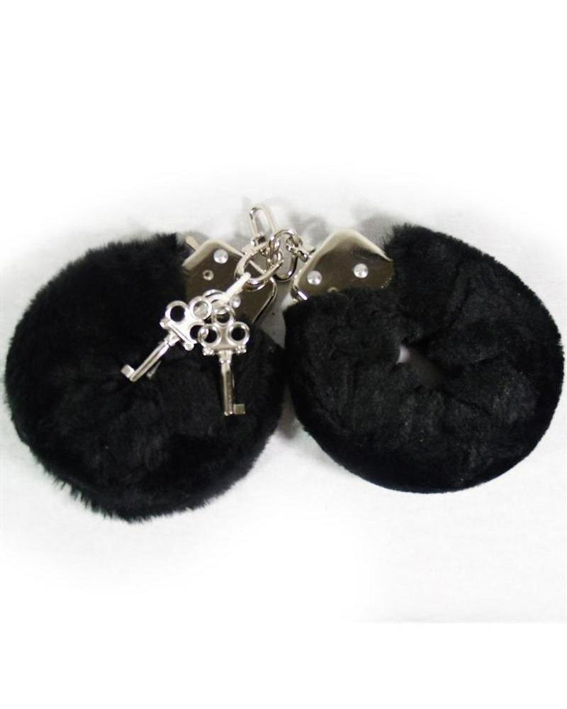 Esposas de peluche Love Cuffs negras