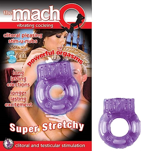 "The Macho Vibrating - Cock Ring NW2147-2"