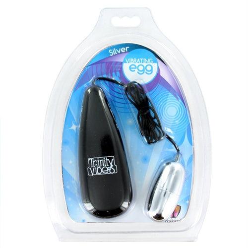 "Silver Vibrating Egg TV-ST750"