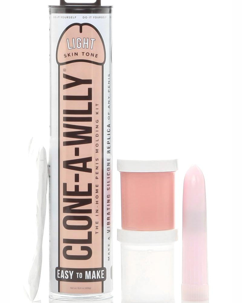 Clone A Willy Vibrating Dildo Kit Flesh