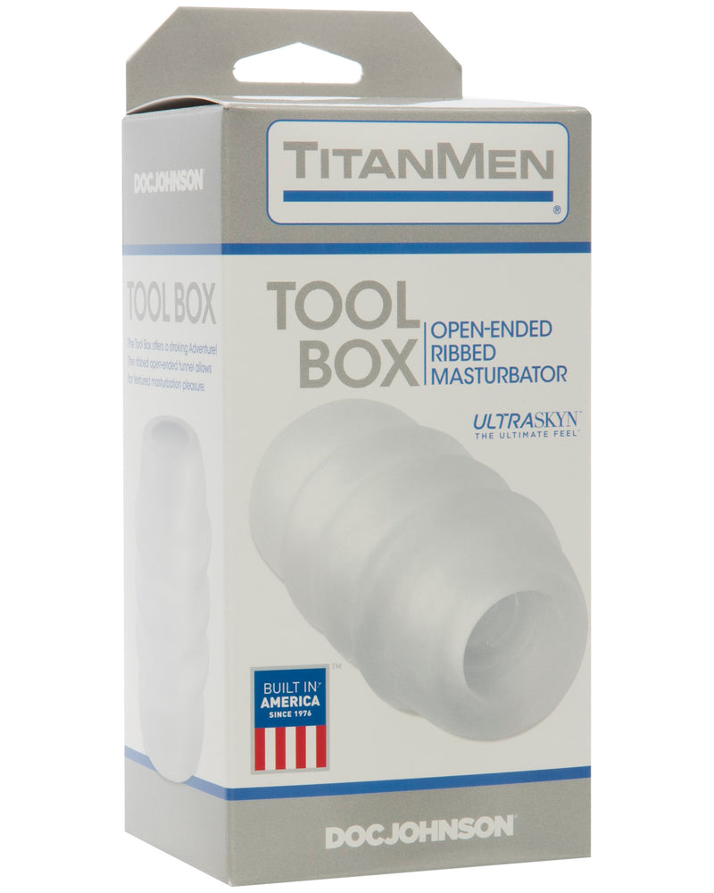 Titanmen Tool Box Masturbation - Clear