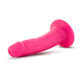 Neo - 5.5 Inch Dual Density Cock - Neon Pink