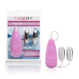 Pocket Exotics Waterproof Double Silver Bullets - Pink