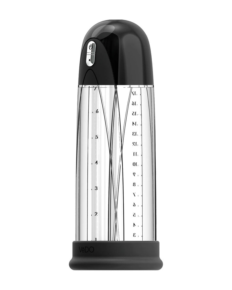 "Pump Rechargeable Vacuum Penis - Just Black VI-S0408"