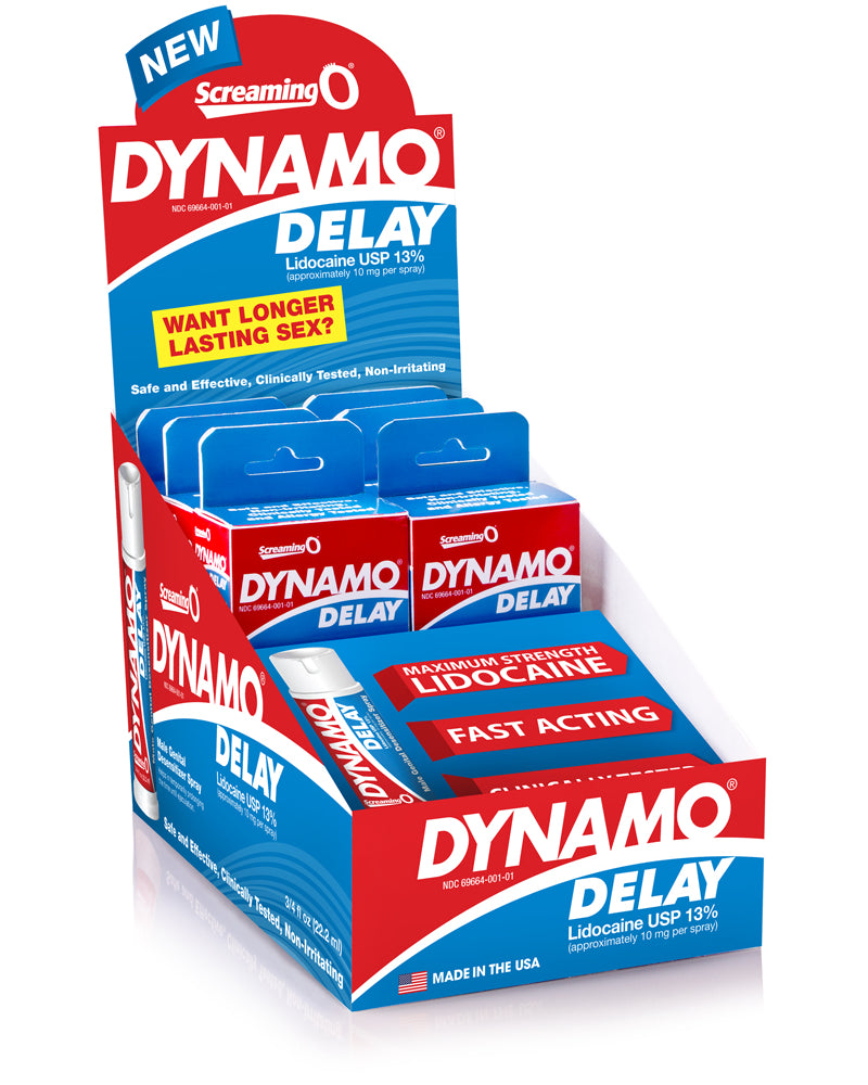 "Dynamo Delay Spray - 6 Count Display DD-R6-110D"