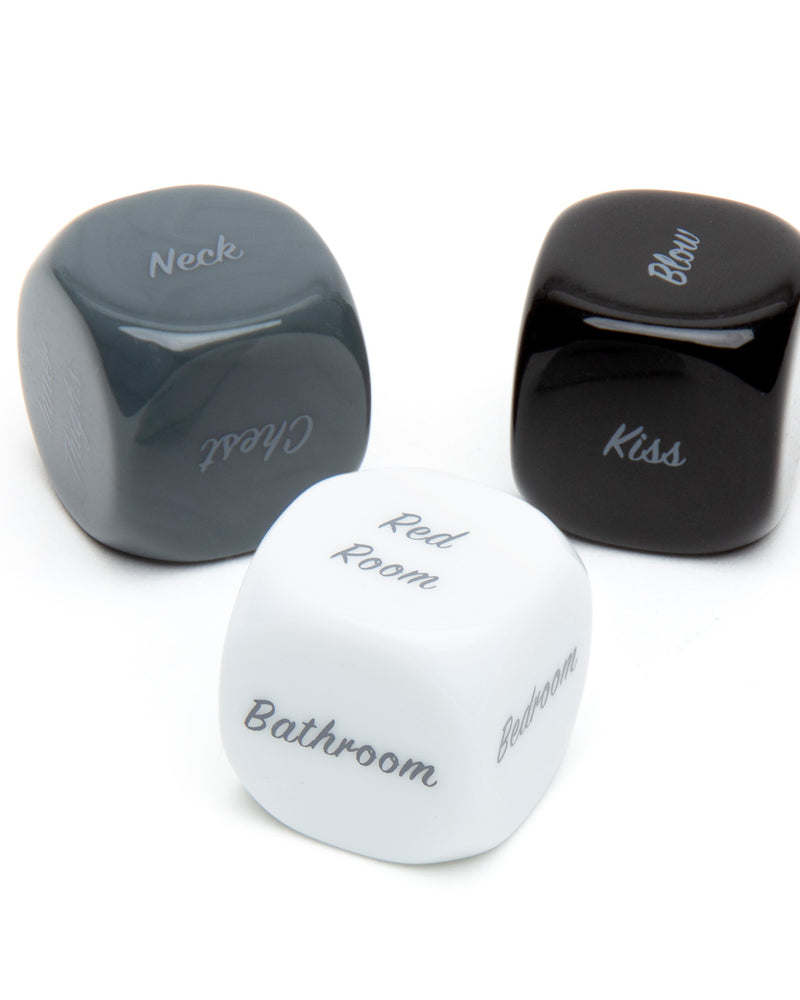Fifty Shades of Grey Play Nice Kinky Dice for Couples