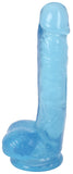 "Lollicock - 7 Inch Slim Stick with Balls - Berry Ice CN-14-0514-46"