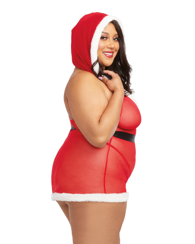 "Santa Cutie - Queen Size - Lipstick Red DG-12402LRDQ"