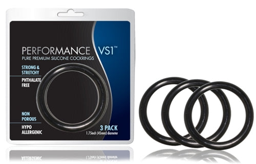 "Performance Rings Vs1 - Medium - Black BL-71815"