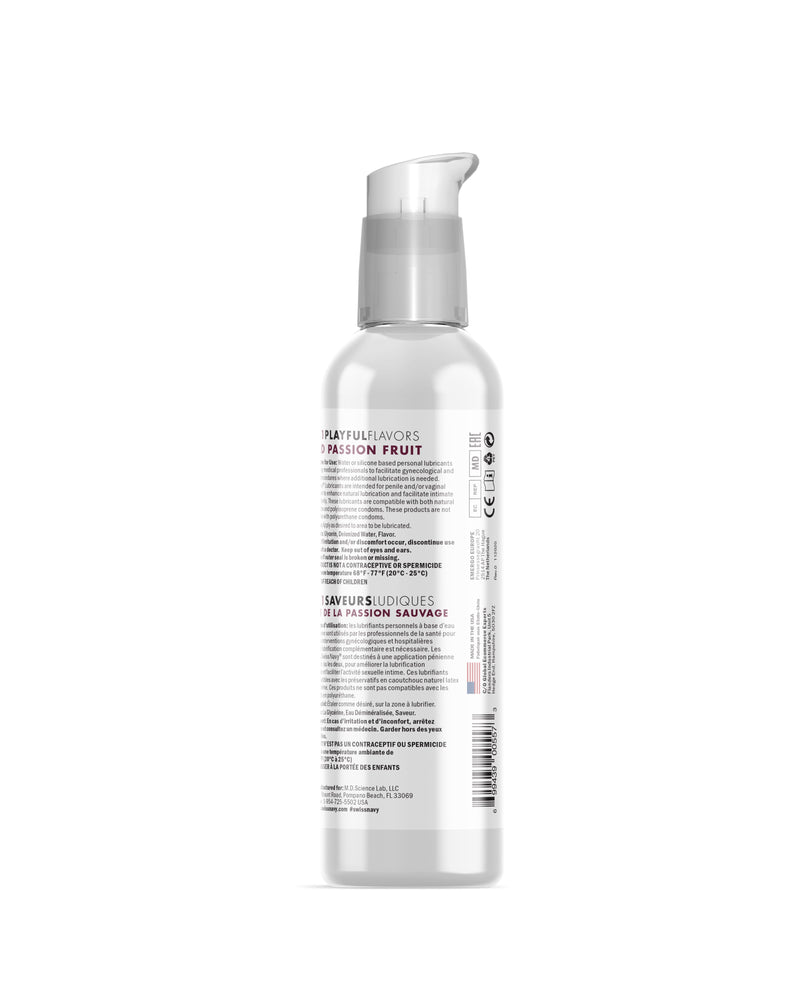 "Swiss Navy 4-in-1 Playful Flavors - Wild Passion Fruit - 4 Fl. Oz. MD-SN4N1FWPF4"