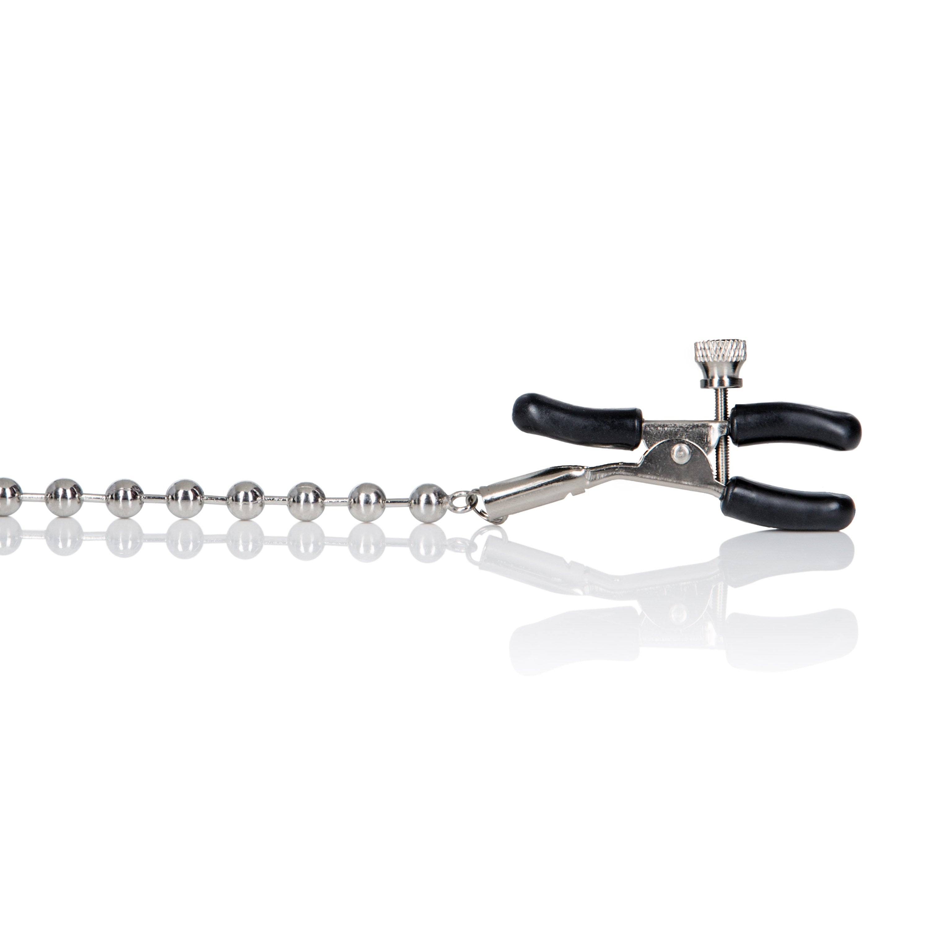 "Silver Beaded Nipple Clamps SE2610102"