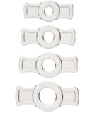 "Titanmen Tools Cock Ring Set - Clear DJ3503-07"