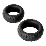 "Cloud 9 Pro Rings Liquid Silicone Tires 2 Pack - Black WTC914"