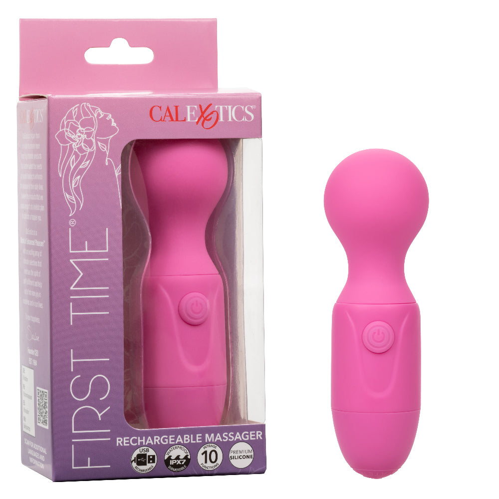 "First Time Rechargeable Massager - Pink SE0003003"