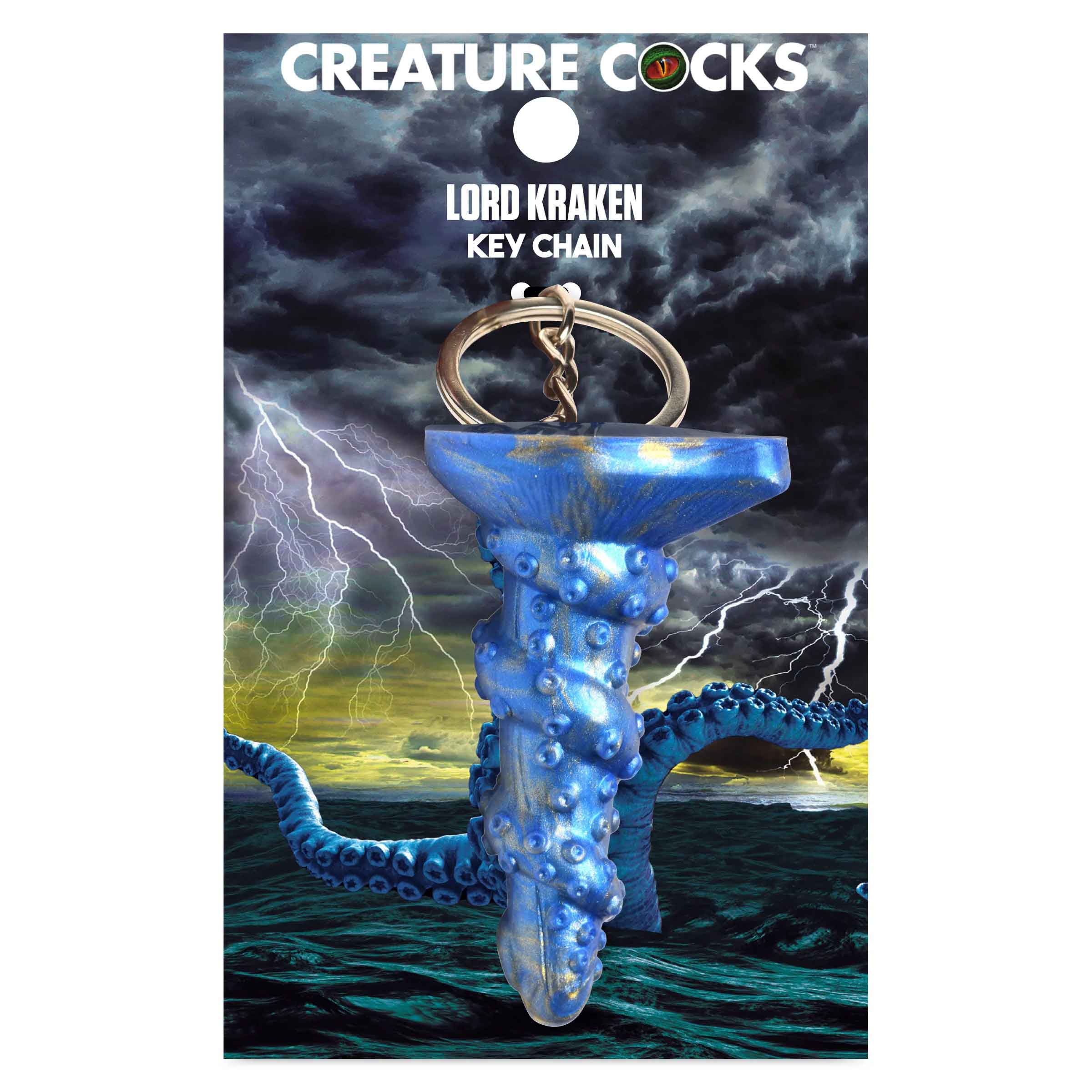 "Lord Kraken Keychain - Blue CC-AH425"