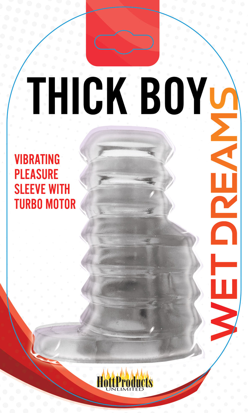 "Thick Boy Turbo Sleeve - Clear HTP2842"