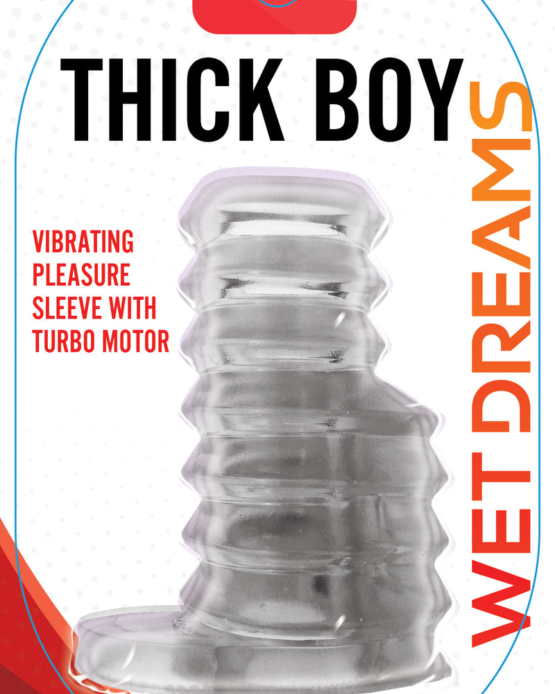 "Thick Boy Turbo Sleeve - Clear HTP2842"