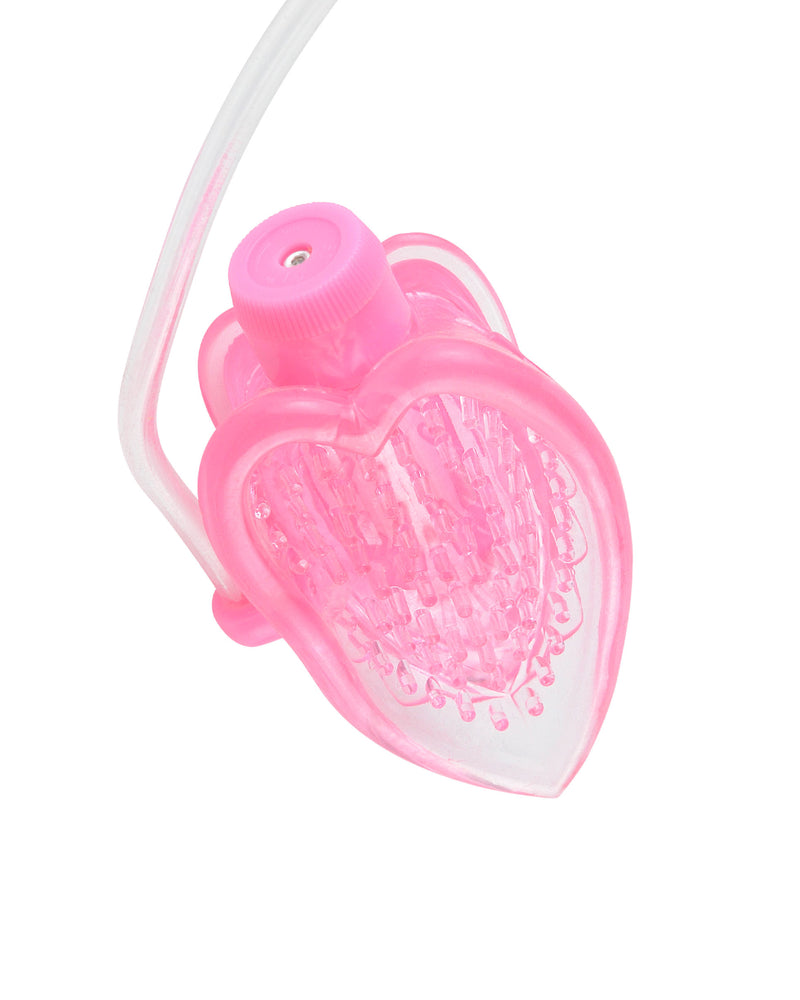 "Fetish Fantasy Series Vibrating Mini Pussy Pump - Pink PD3233-11"