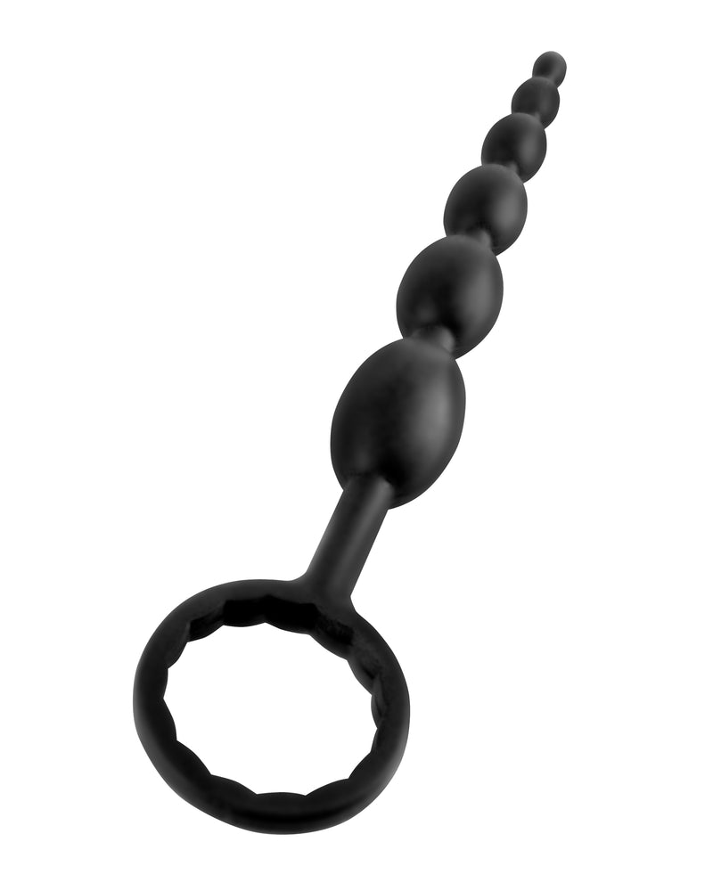 "Anal Fantasy Collection First Time Fun Beads - Black PD4649-23"