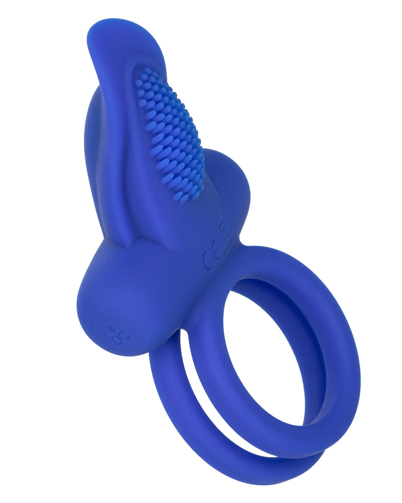 "Silicone Rechargeable Dual Pleaser Enhancer SE1843153"