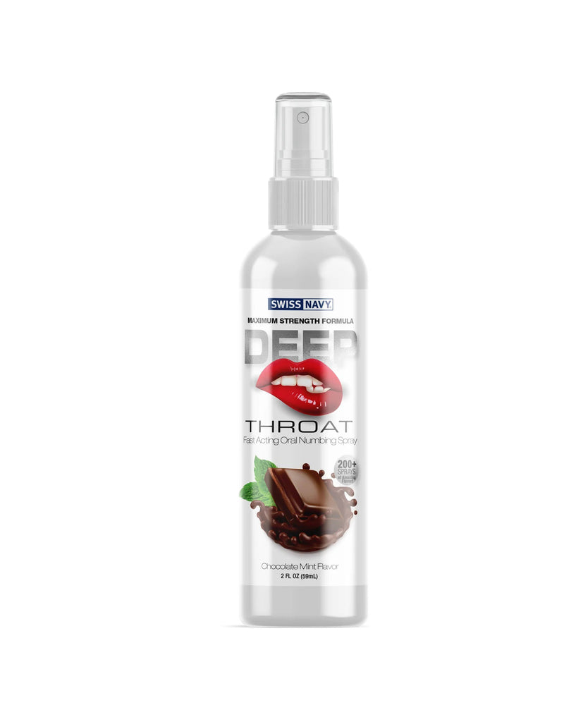 "Swiss Navy Deep Throat Spray - Chocolate Mint - 2 Oz MD-SNDTSCM2"