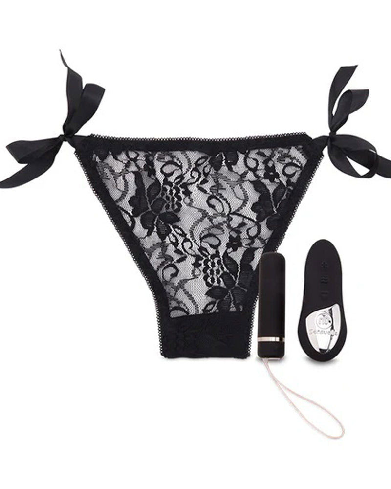 "Nu Sensuelle Remote Control Pleasure Panty - Black BT-W55BK"