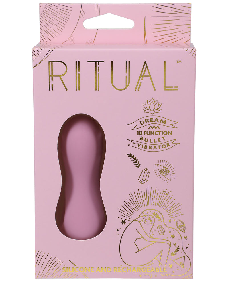 "Ritual - Dream - Rechargeable Silicone Bullet Vibe - Pink DJ7000-11-BX"