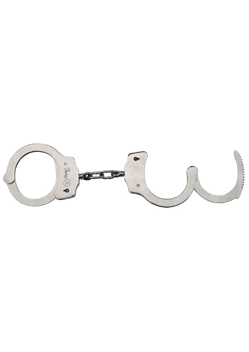 Nickel Coated Handcuffs - Dbl Lock