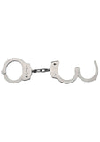 Nickel Coated Handcuffs - Dbl Lock