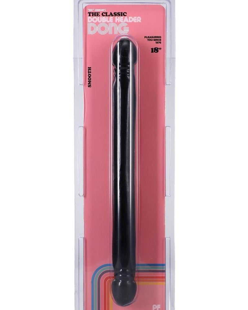 Smooth Double Header Black 18