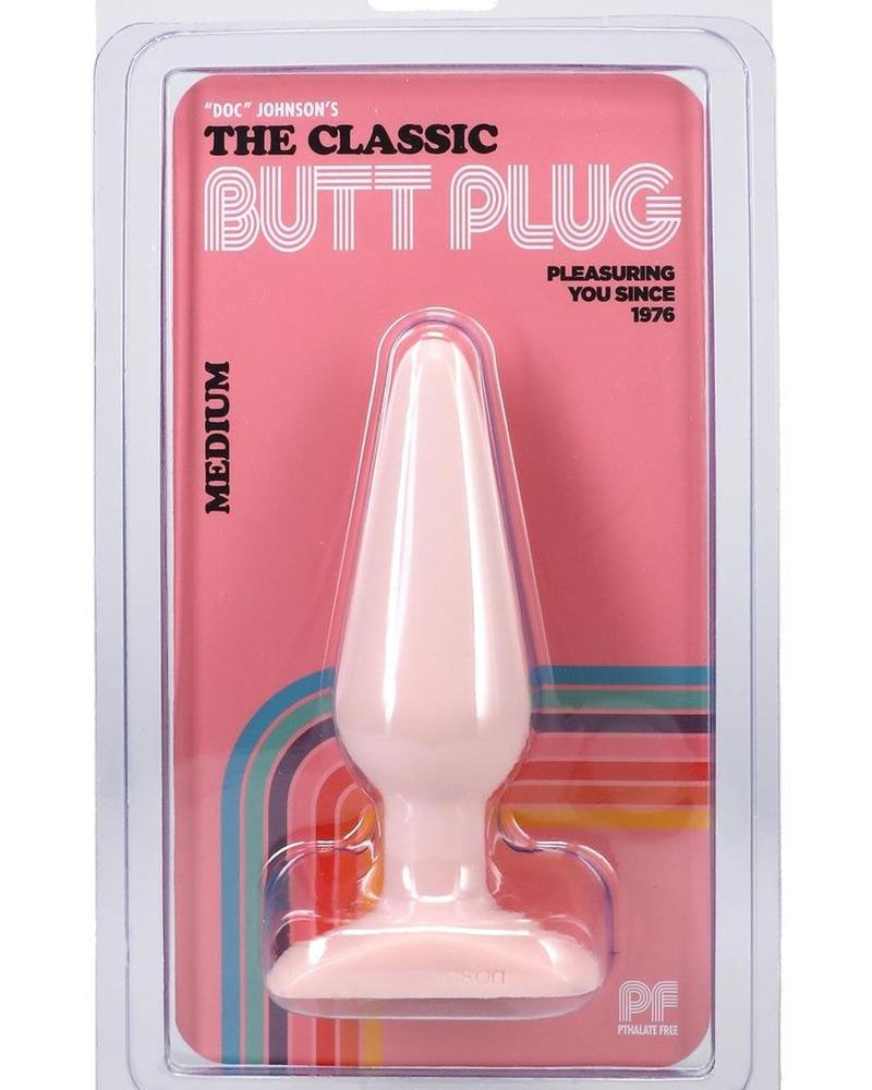 Butt Plug Medium White