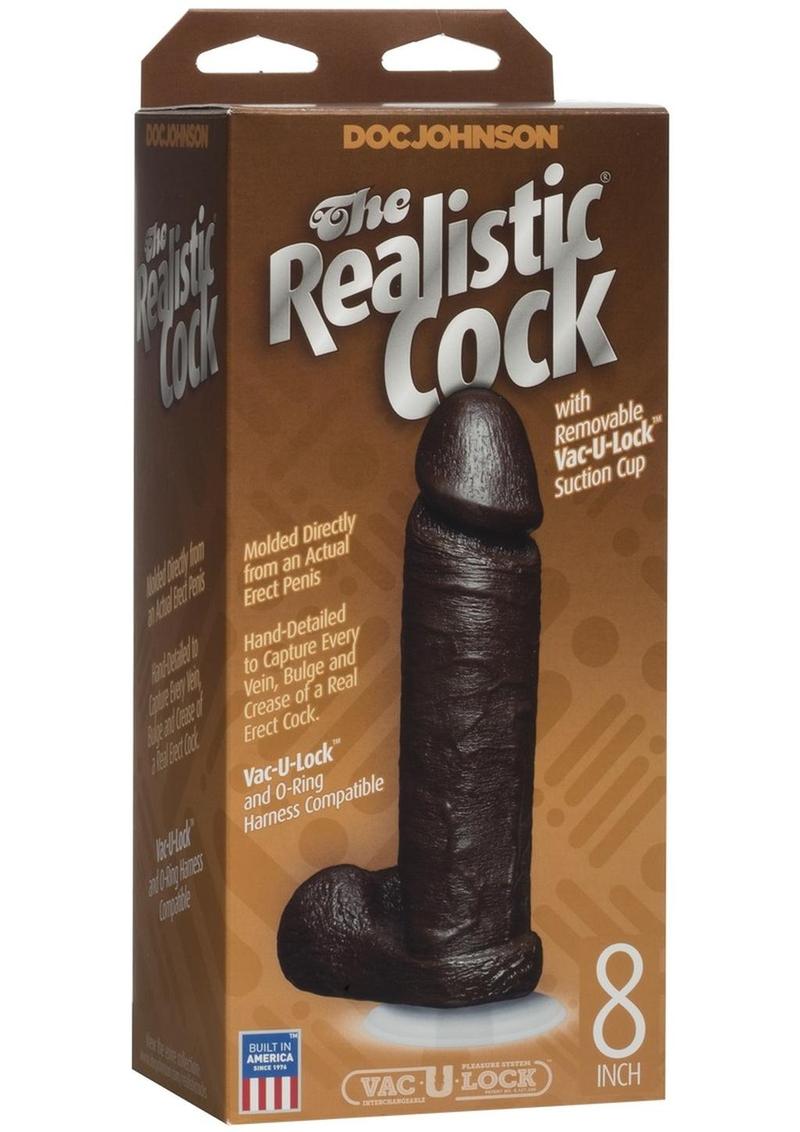 The Realistic Cock Black 8