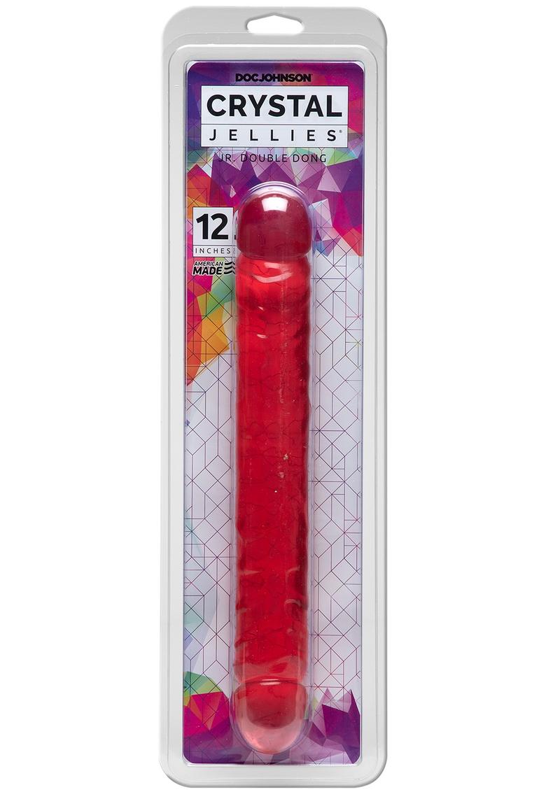 Jr Double Dong Pink Jelly 12