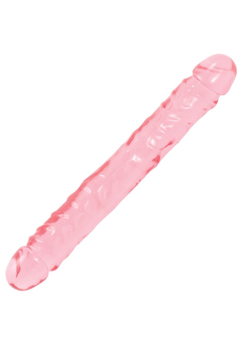 Jr Double Dong Pink Jelly 12