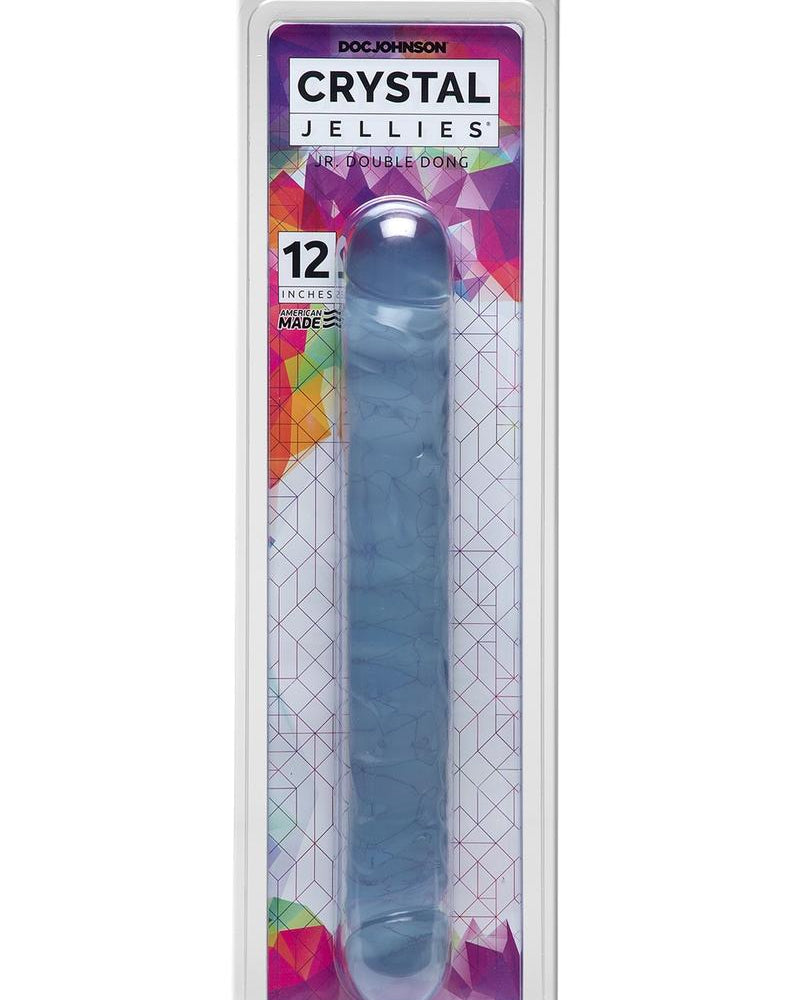 Jr Double Dong Clear Jelly