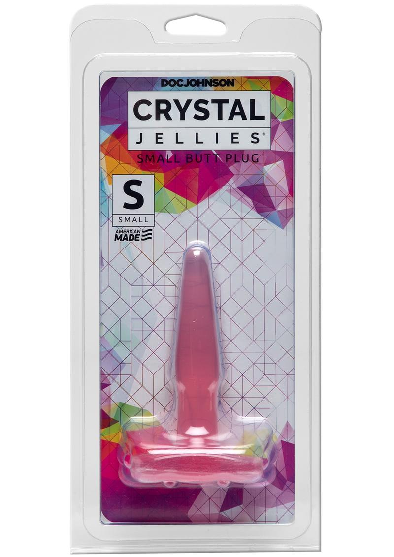 Tapón anal de gelatina rosa pequeño