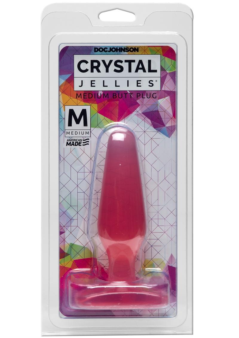 Medium Pink Jelly Butt Plug