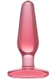 Medium Pink Jelly Butt Plug